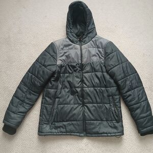 Men's Gray Puffer Jacket